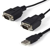 cable 18m usb a 2 puertos serie serial rs232 db9 retencian del puerto de asignacian com