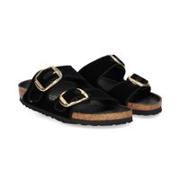 birkenstock sandalias planas mujer - negro talla 41n