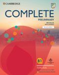 complete preliminary workbook with answers with downloadable audio eng