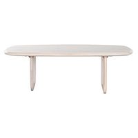 mesa centro mango 137x76x45 blanco