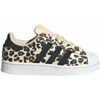 adidas deportivas moda superstar ii c beige kk2116 para nino