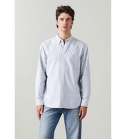 levis para hombre a7210-0023 camisa abotonada autentica azul xs casual algodon manga larga