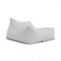 aiire puff exterior jardin moderno - sillon puf con relleno incluido para piscina terraza o salon - tejido premium resistente al agua y rayos uv - bean bag chair de lujo xxl
