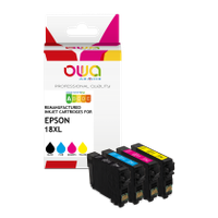 armor k10339ow cartucho de tinta compatible negro cian magenta amarillo