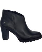 de calzadomania botin piel tacon negro