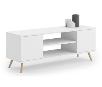 Muebles tv focus rtv155 2d 155x40x48 blanco