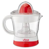 ufesa ex4936 activa exprimidor 25w blancorojo