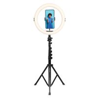 agfaphoto realiview arl11xl aro de luz led con tripode