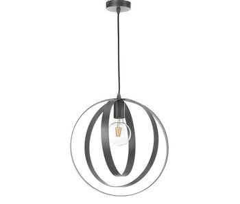 Lámpara de techo yara 1 luz 22w 110x38x38cm color gris
