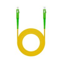 cable de fibra optica nanocable scapc monomodo simplex 30 m amarillo