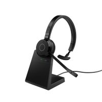 jabra evolve 65 te auriculares inalambrico y alambrico diadema oficinacentro de llamadas usb tipo a bluetooth base de carga negro
