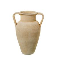 jarron de suelo beige arena