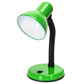 Aigostar Lámpara de Escritorio Retro， Flexo LED Escritorio sin Bombilla， Lámpara de mesa Compatible con Led Bombillas Modelo E27， Máx 240V， Lampara Lectura para Leer， Trabajar， Estudiar，Verde