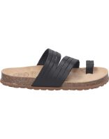sandalias de piel the happy monk pompeya-001 negras 36