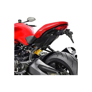 Soporte de matrícula Ducati Monster 821 '18- Zieger Pro