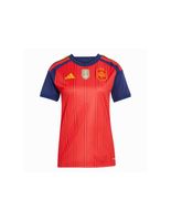 camiseta adidas espana home 2 estrellas mujer rojo