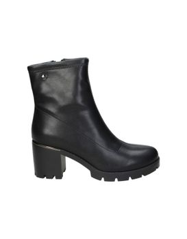 Botines Con Tacón Negros Isteria 611 Para Mujer 36