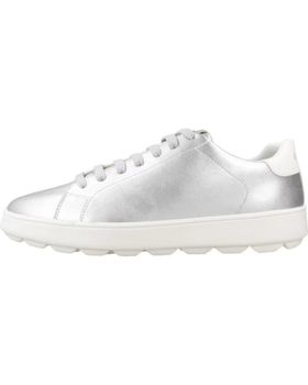 de GEOX ZAPATILLAS MUJER MODELO D SPHERICA ECUB COLOR PLATA C1094
