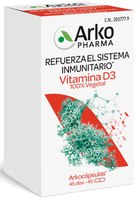 arkopharma arkocapsulas vitamina d3 100 vegetal 45 capsulas