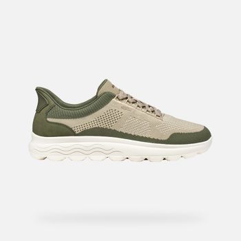 GEOX Spherica Plus Hombre Verde Oliva/beige