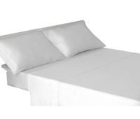 juego sabanas cuatro piezas 100 algodon blanco cama 200cm donegal collections