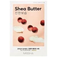 missha - airy fit sheet mask shea butter mascarillas de celulosa 19 g unisex