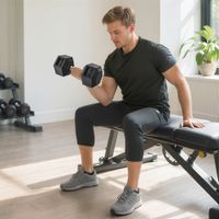 homcom amortiguador corto de 15 kg - 1 pieza hexagonal para entrenamiento muscular y amortiguacion - goma negra y metal