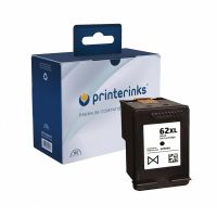 compatible black hp 62xl high capacity ink cartridge replaces hp c2p05ae
