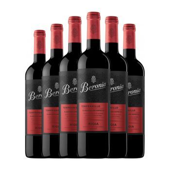 Beronia Vino Tinto Producción Especial Rioja Joven 75 Cl 14% Vol. (pack De 6 Unidades)