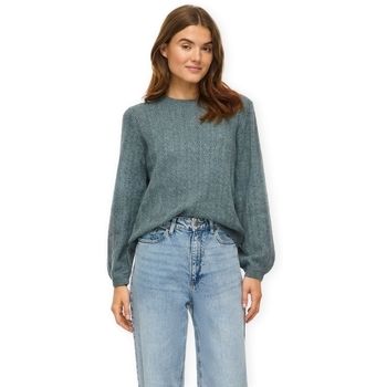 Vila Jersey Noos Liga Pointelle Knit - Balsam Green para mujer