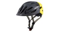casco cairn fusion led usb mat negro amarillo