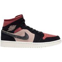 nike zapatillas altas baskets air jordan 1 mid canyon rust cuir de haute qualite para mujer