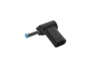 ADAPTADOR TIP CARGADOR CONCEPTRONIC USB-C A DC HP 4.5x3.0MM 18-20V