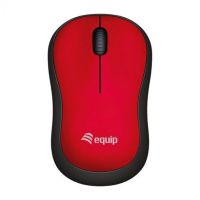 equip raton inalambrico 1200 dpi rojo