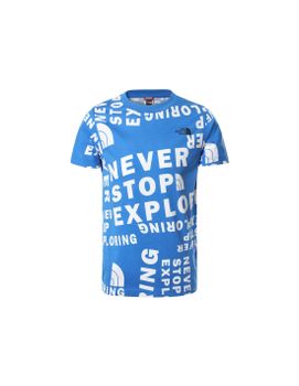 Camiseta The North Face Simple Dome Jr Blue
