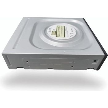 Unidad óptica interna Xlyne 570504 SATA III DVD-RW CD-RW negra y plateada