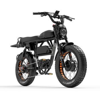 Lankeleisi X-black Knight Bicicleta Eléctrica Todo Terreno De 20