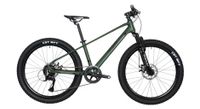 scamp highfox shimano tourney 8v 24   verde caqui semirrigida bicicleta de montana para ninos