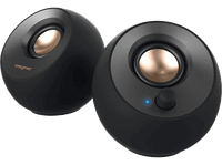 altavoces para pc - creative pebble v2 2 altavoces 8w usb-c negro
