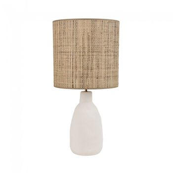 Lampara de mesa portinatx l blanca