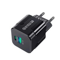 cargador bk317 pd25w usb pd de 2 puertos usb-ausb-c pd qc30 cargador de pared rapido adaptador enchufe de la ue para i