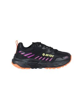 Zapatillas de Montaña Hardcross Low Mujer Black/Sparking Grape/Citron