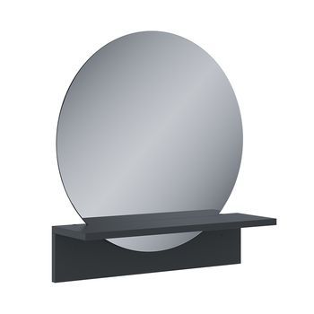 Espejo De Baño Elyra 50 X 54.5 Cm Con Estante Vicco