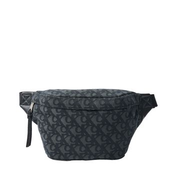 Calvin Klein Jeans. Riñonera denim de hombre con estampado monogram LV04G3177G-UB1