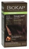 biokap delicato tinte 550 castano claro caoba 140 ml