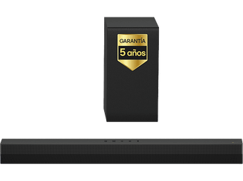 Barra de sonido - LG S40T, Bluetooth, 300 W, 2.1 canales con subwoofer, Dolby Digital y DTS, Negro