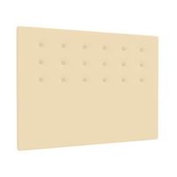 la web del colchon -cabecero tapizado miconos para cama de 200 210 x 120 cms beige