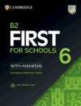 b2 first for schools 6 students book with answers with digital pack