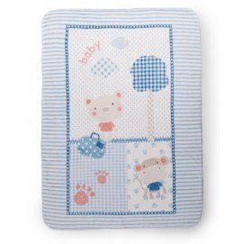 Manta de bebé Fantasia 80/110 cm Azul