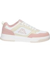 de kappa 381v3fw logo manisw a0p - white-pink smoke